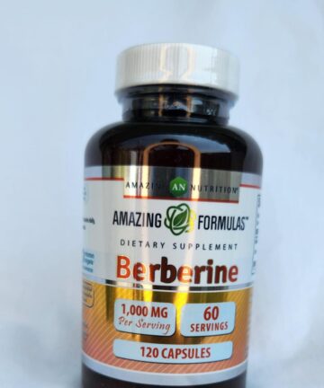 Berberine supplements in Kenya 500mg (1000mg Per Serving) 120 Capsules