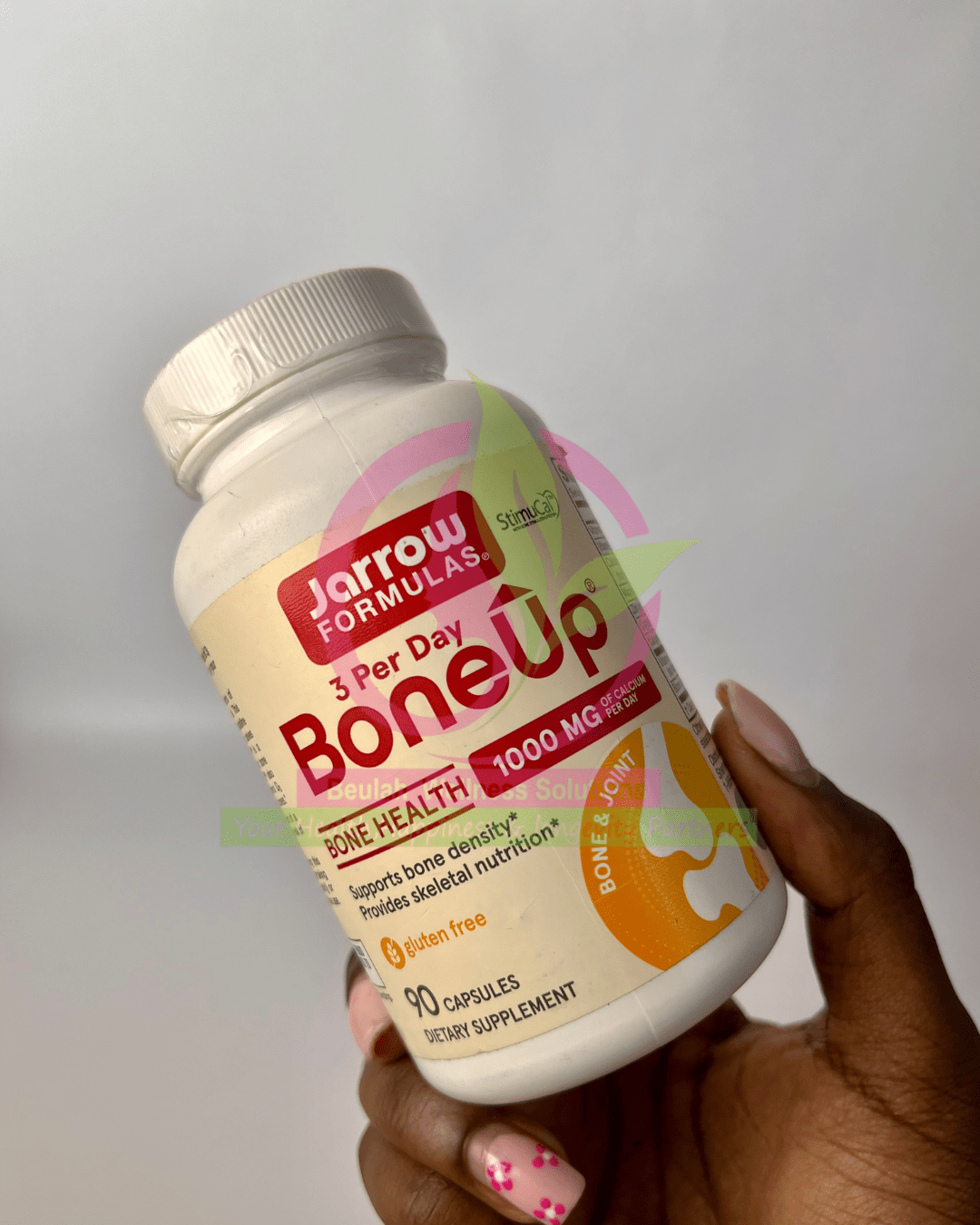 Bone-Up calcium supplement in Kenya Three Per Day, Promotes Bone Density, 90 Caps - Image 2