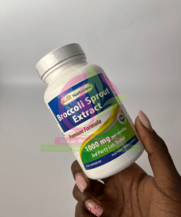 Broccoli Sprouts  supplements in Kenya 1000 Mg Per Serving 120 Capsules.