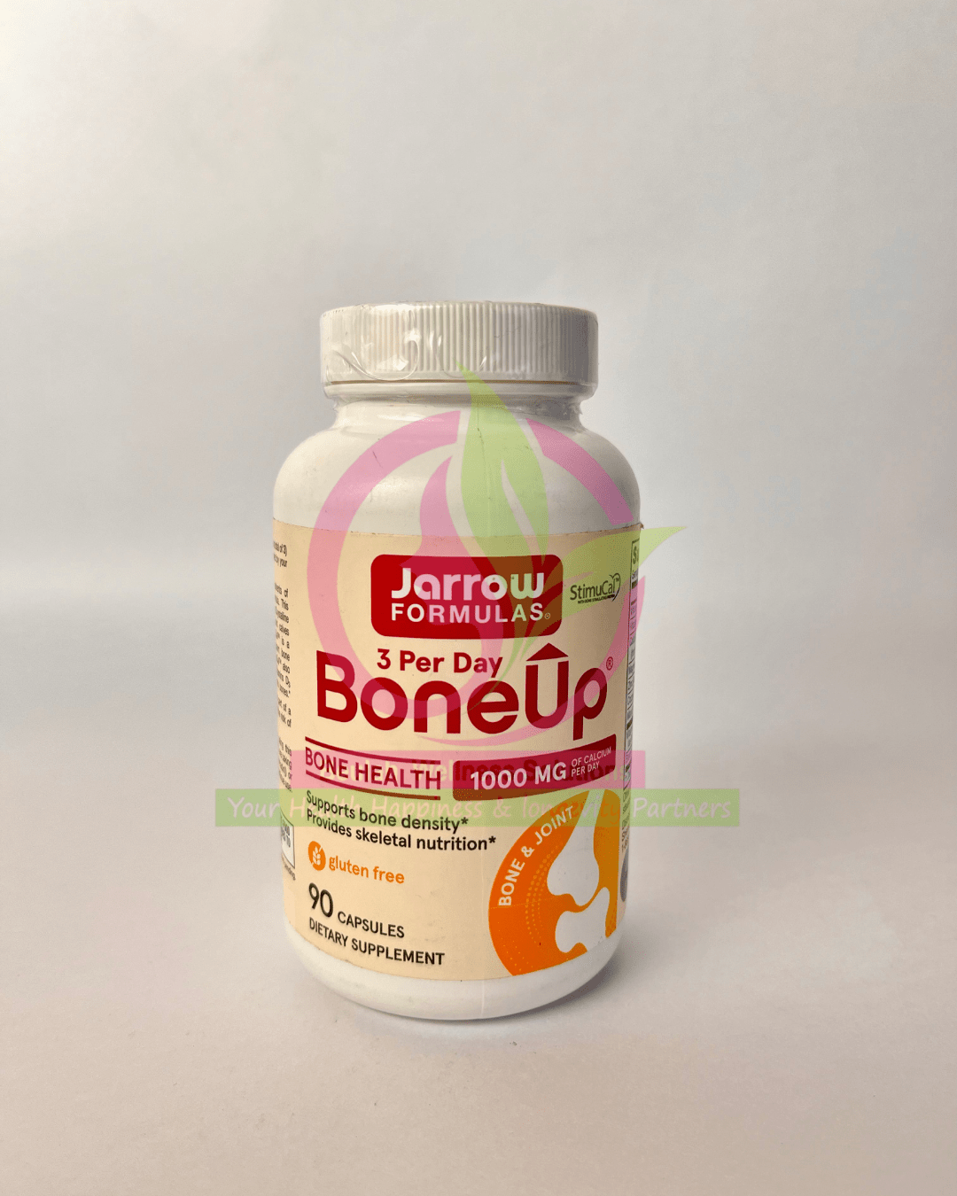 Bone-Up calcium supplement in Kenya Three Per Day, Promotes Bone Density, 90 Caps