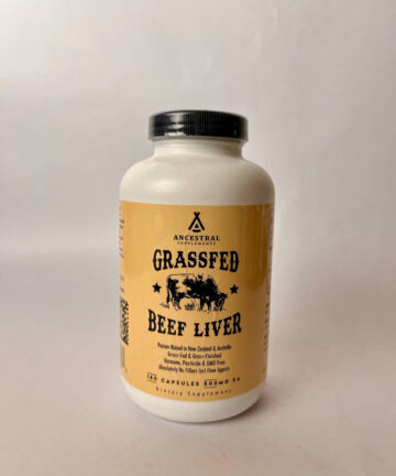 Ancestral  Grass Fed Beef Liver Supplements in Kenya 180 Capsules)