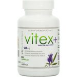 VH Nutrition Vitex+ | 650mg Vitex Chasteberry Supplement Formula to Balance Womens Hormones - Fertility to Menopause - 30 Day Supply - 60 Capsules
