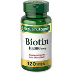 Biotin in Kenya by Nature's Bounty, for Healthy Hair, Skin, and Nails, 10000 mcg, 120 Softgels