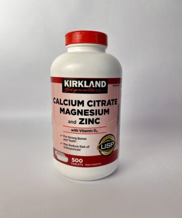 Calcium Citrate Magnesium and Zinc, 500 Tablets in Kenya