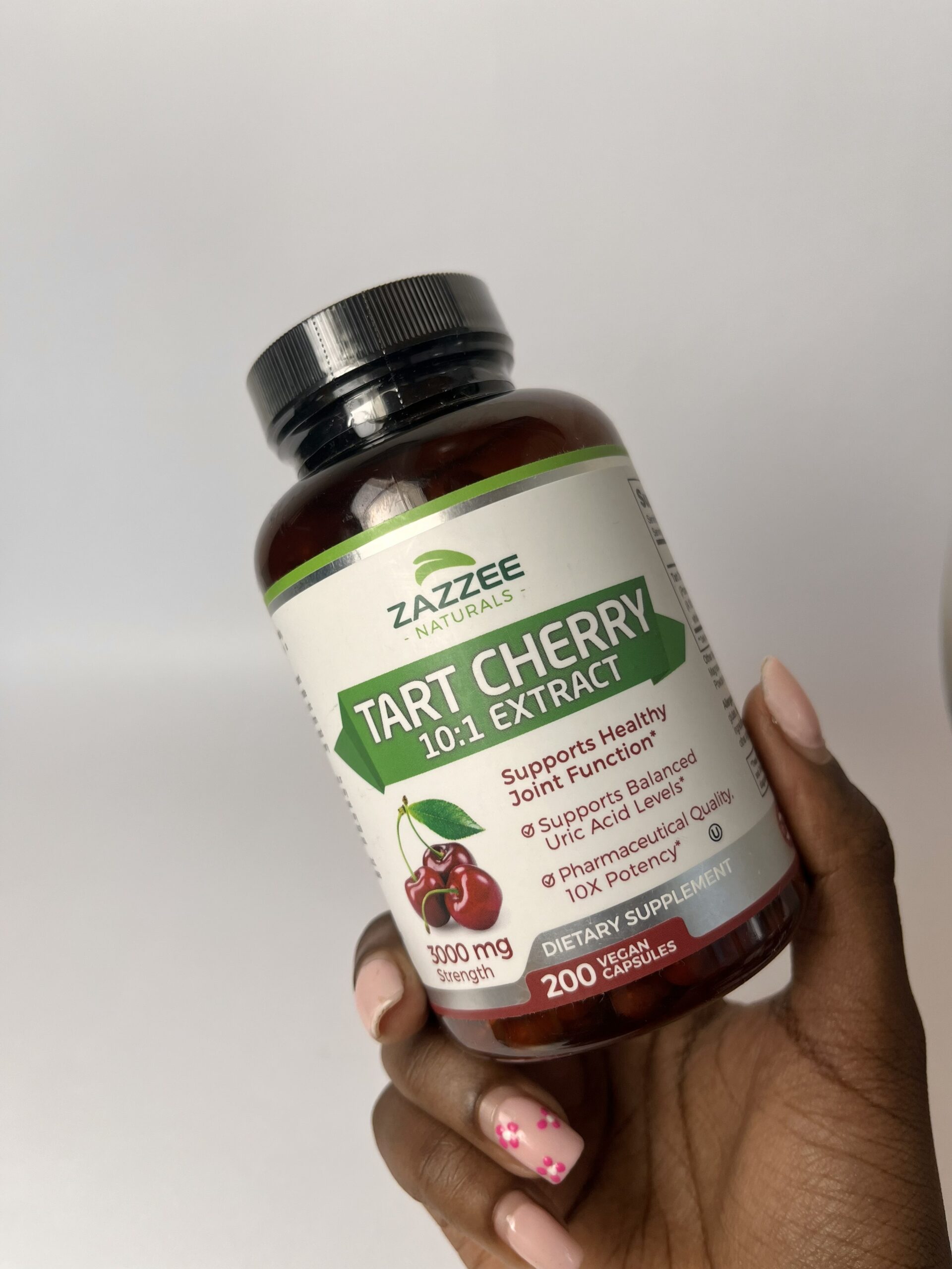 Tart Cherry Extract, 200 Zazee Capsules, over 6-Month Supply - Image 3