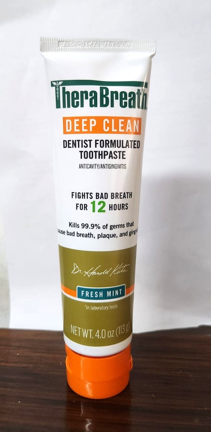 TheraBreath Toothpaste with Fluoride