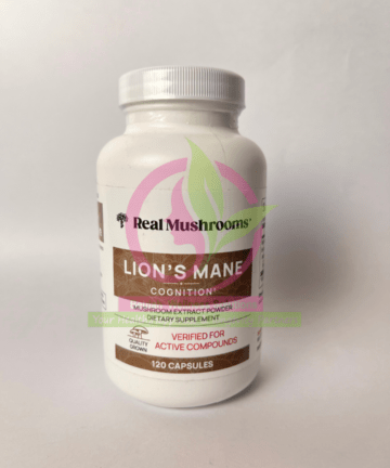 Lion’s Mane Real Mushrooms Capsules in Kenya 120 Caps