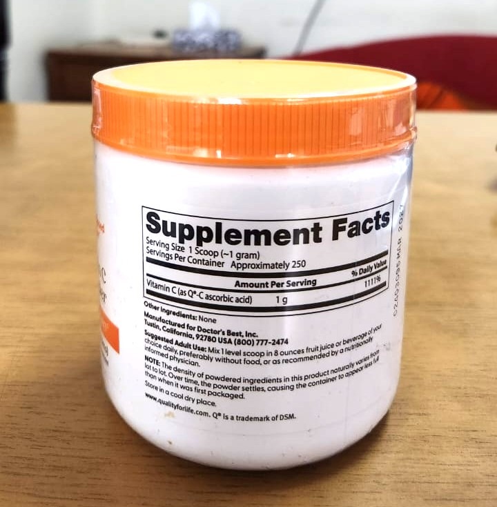 vit C powder ingredients
