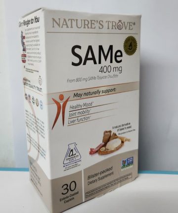 SAM-e  400mg, 30 capsules